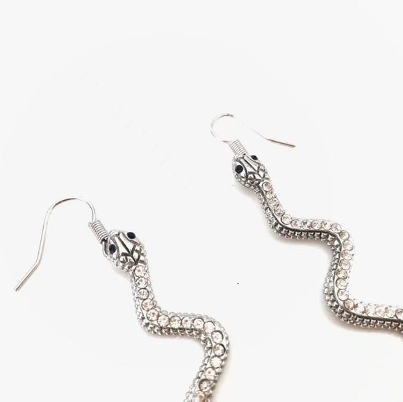 Brand New Snake Earrings - Picture 2 of 3
